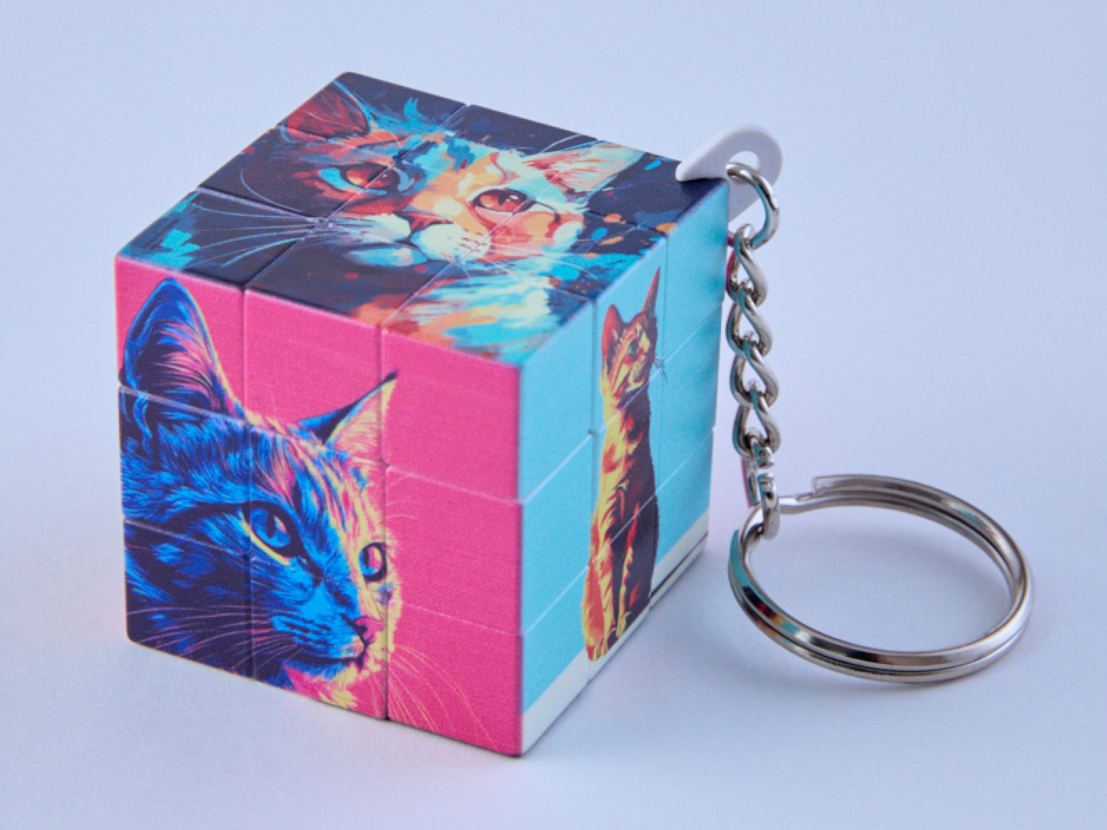 6面パズルキーホルダー